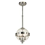 Cecilia 2-Light Pendant in Chrome