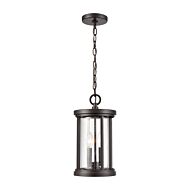 Brison 2-Light Outdoor Pendant in Oil Rubbed Bronze