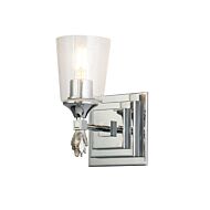 Vetiver 1-Light Wall Sconce in Polished Chrome