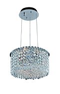 Allegri Milieu Metro 2 Light Pendant Light in Chrome