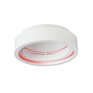 iCorona WiZ 1-Light LED Surface Mount in Matte White