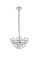 Emilia 3-Light Pendant in Chrome