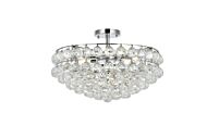 Savannah 5-Light Flush Mount in Chrome