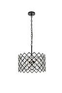 Lyla 3-Light Pendant in Black