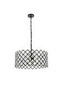 Lyla 5-Light Pendant in Black