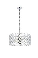 Lyla 5-Light Pendant in Chrome