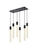 Weston 6-Light Pendant in Black