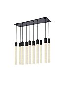 Weston 10-Light Pendant in Black