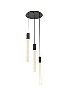 Weston 3-Light Pendant in Black