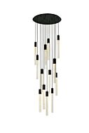 Weston 13-Light Pendant in Black