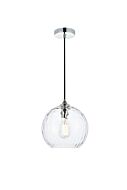 Cashel 1-Light Pendant in Chrome