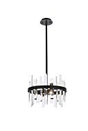 Serena 8-Light Pendant in Black