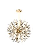 Vera 18-Light Pendant in Gold