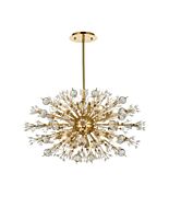 Vera 24-Light Pendant in Gold