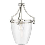 Parkhurst 1-Light Pendant in Brushed Nickel