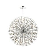 Vera 34-Light 3Pendant in Chrome