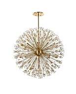 Vera 34-Light 3Pendant in Gold