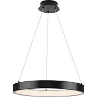 Inverse LED 1-Light LED Pendant in Matte Black