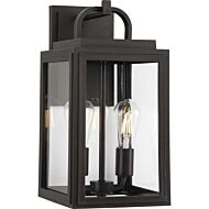 Grandbury 2-Light Outdoor Wall Lantern in Antique Bronze