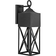 Birkdale 1-Light Outdoor Wall Lantern in Black