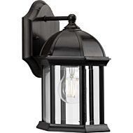 Dillard 1-Light Outdoor Wall Lantern in Antique Bronze