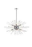 Sienna 10-Light Pendant in Chrome