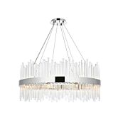 Dallas 20-Light Pendant in Chrome