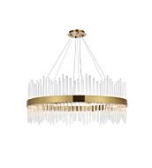 Dallas 20-Light Pendant in Satin Gold