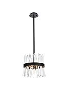 Serephina 6-Light Pendant in Black