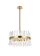 Serephina 10-Light Pendant in Satin Gold