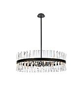 Serephina 16-Light Chandelier in Black