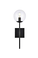 Neri 1-Light Wall Sconce in Black