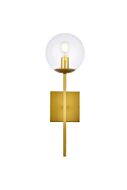 Neri 1-Light Wall Sconce in Brass