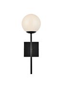 Neri 1-Light Wall Sconce in Black