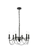 Westley 6-Light Pendant in Black