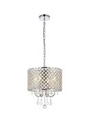 Elise 4-Light Pendant in chrome