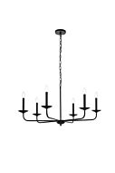 Cohen 6-Light Pendant in Black