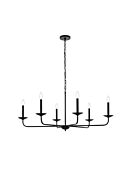 Cohen 6-Light Pendant in Black