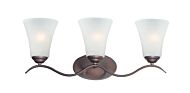 Maxim Vital 3 Light Bathroom Vanity Light in Oil Rubbed Bronze