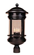 Sedona 3-Light Post Lantern in Oil Rubbed Bronze