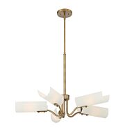 Manhasset 5-Light Chandelier in Old Satin Brass