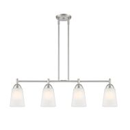 Malone 4-Light Island Pendant in Brushed Nickel