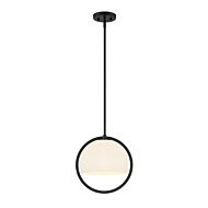 Eterna 1-Light Pendant in Matte Black