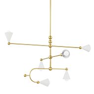 Six Light Chandelier by Mitzi