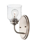 Maxim Acadia Wall Sconce in Satin Nickel