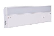 Undercabinet Light Bars 1-Light LED Under Cabinet Light Bar in White