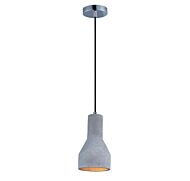 Maxim Lighting Crete 10.75 Inch Pendant in Polished Chrome