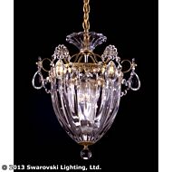 Bagatelle Three Light Mini Pendant in Heirloom Gold by Schonbek