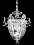 Bagatelle Three Light Mini Pendant in Silver by Schonbek