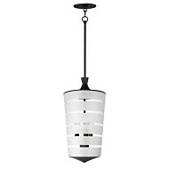 Copacabana Three Light Pendant in Black by Maxim